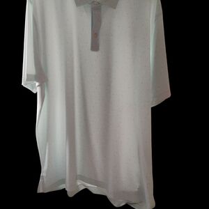 Peter Miller Golf Polo Novelty Drink Print Men's Shirt Size XXL